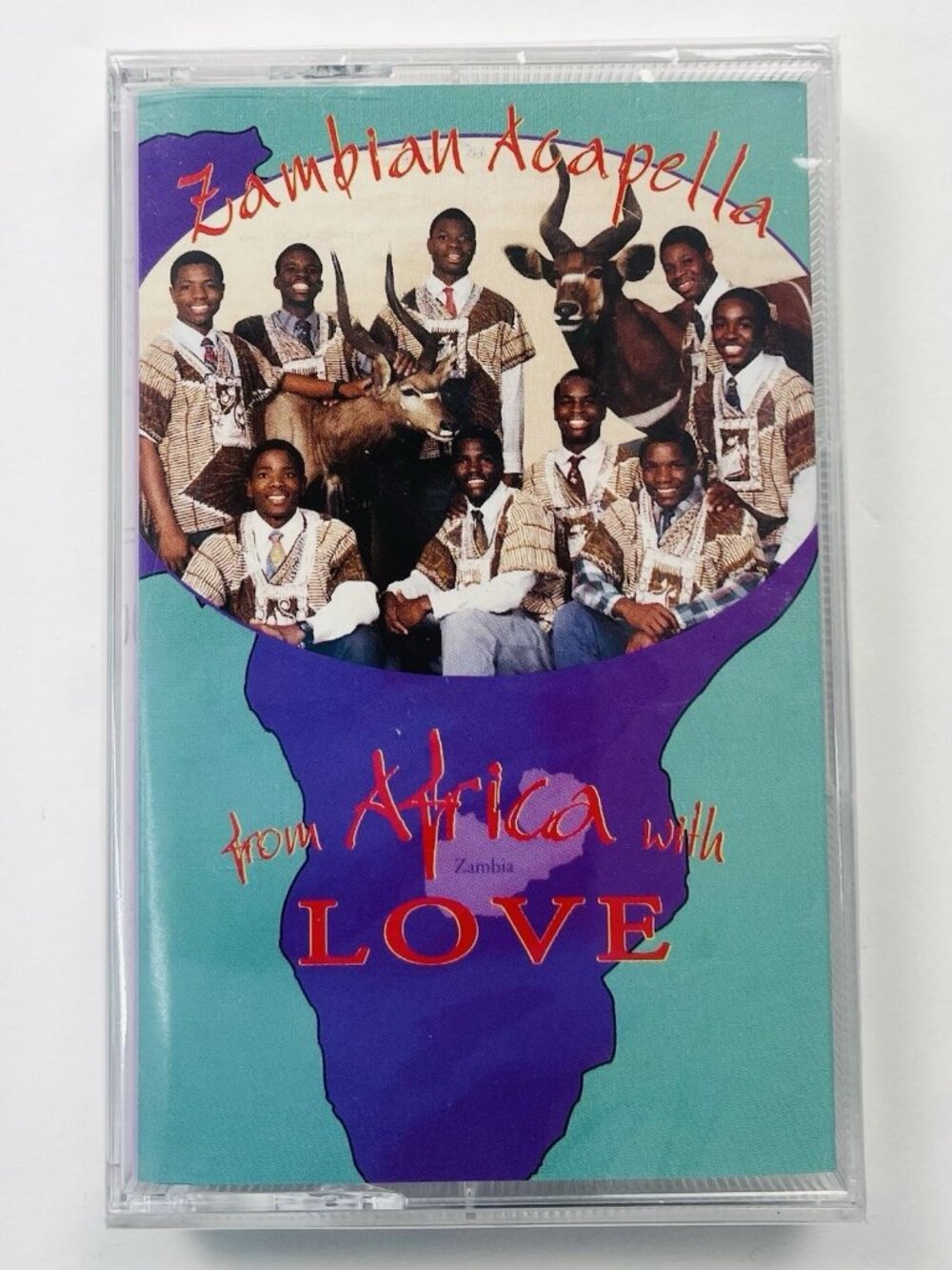 Zambian Acapella From Africa With Love CASSETTE Christian Gospel NIP NEW Sealed - Picture 1 of 3